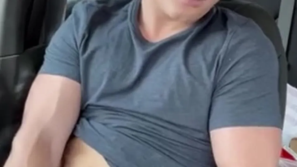 Hot Guy Car Wanker