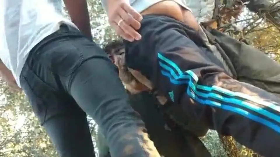 Horny Guy Finds Bush Cock