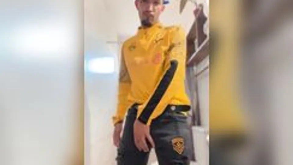 Hot Latin showing his big dick
