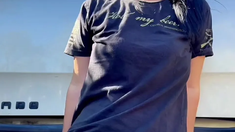 MILF's Public Truck Hitch Masturbation