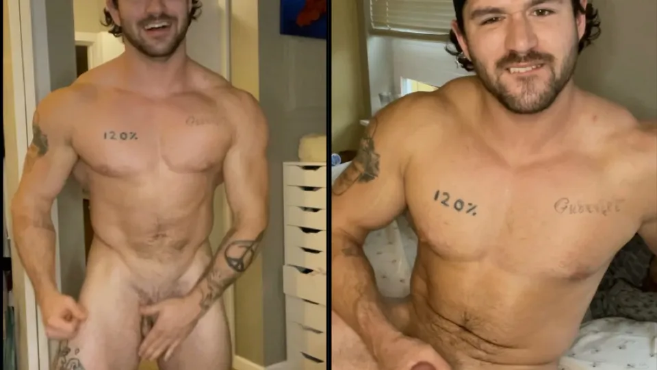 Hot muscle dom so horny & ready to cum verbal jerk off - ThisVid.com