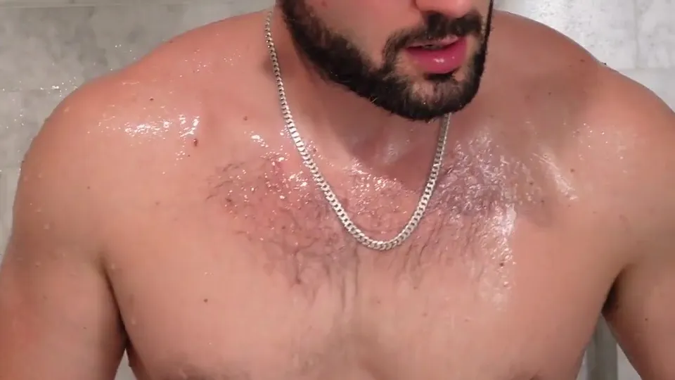 Hot sexy man takes a shower 1 - ThisVid.com
