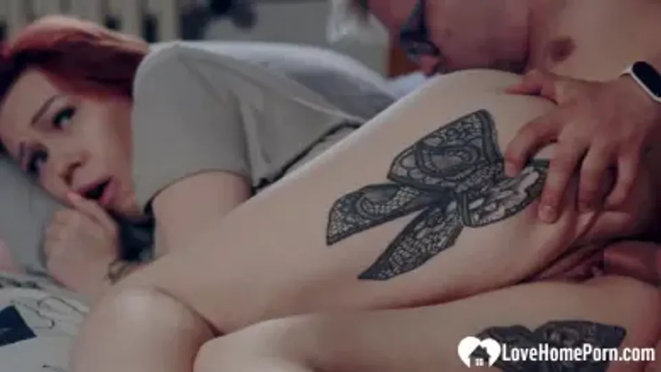 Redhead MILF's Intense Bedroom Encounter