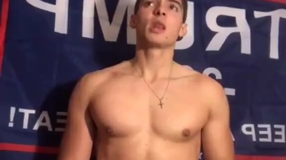 Hot Straight MAGA Alpha being cocky - ThisVid.com