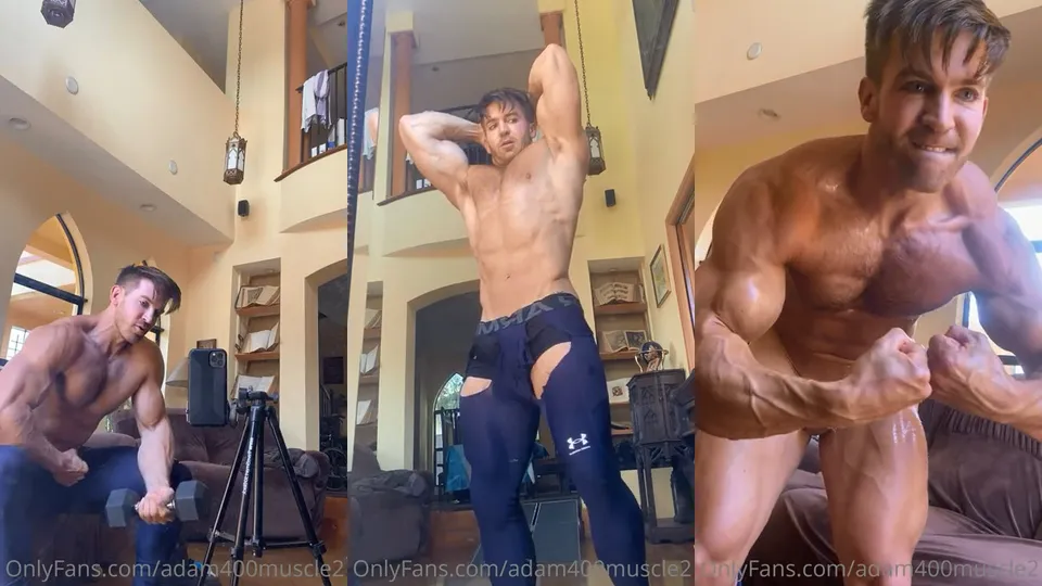 Hot Stud Rips His Pants And Underwear To Reveal His Cock – Adam Charlton (Adam400muscle)