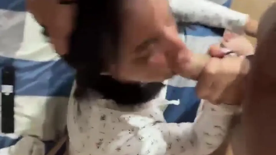 Teen Babe's Belly Gets Loaded