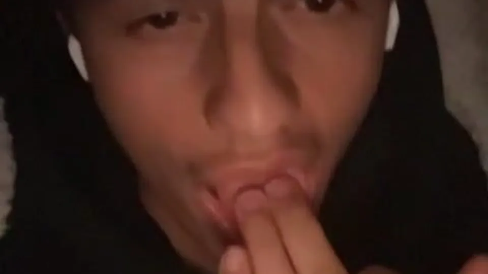 Hot Twink Fingers His Hole