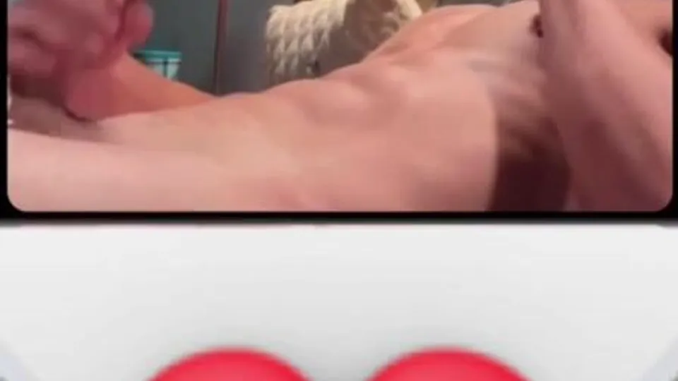 Muscular Man Jerks Off