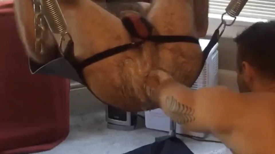 How deep is your fist? (Hairy daddy FF) - ThisVid.com