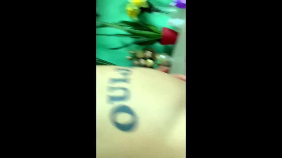 How teen weight change before and after water anal inflation  [Idmir Sugary].mp4