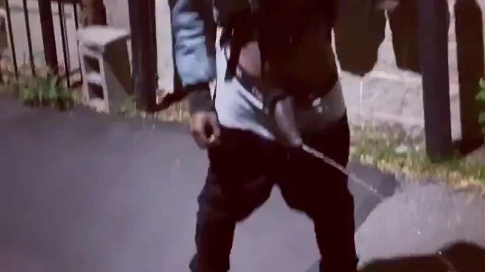 HUGE BLACK MEN PISSING OUTSIDE - ThisVid.com