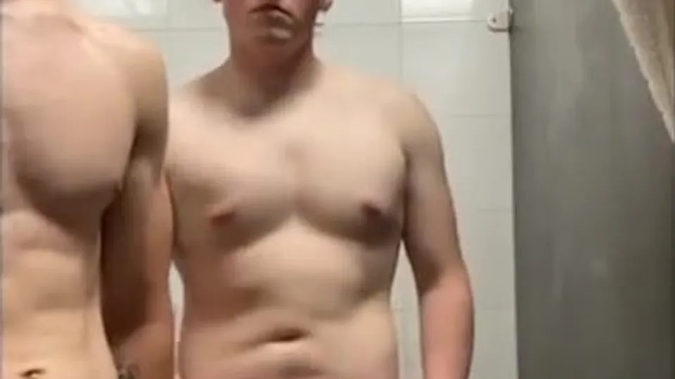 Hung Army buddies jerk each other off for a girl  - ThisVid.com
