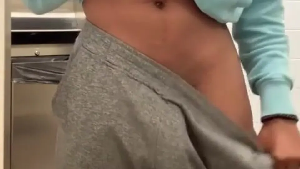 Hung BBC Exposed In Public Toilet porn