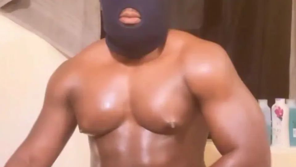 Muscular Thug with Massive BBC