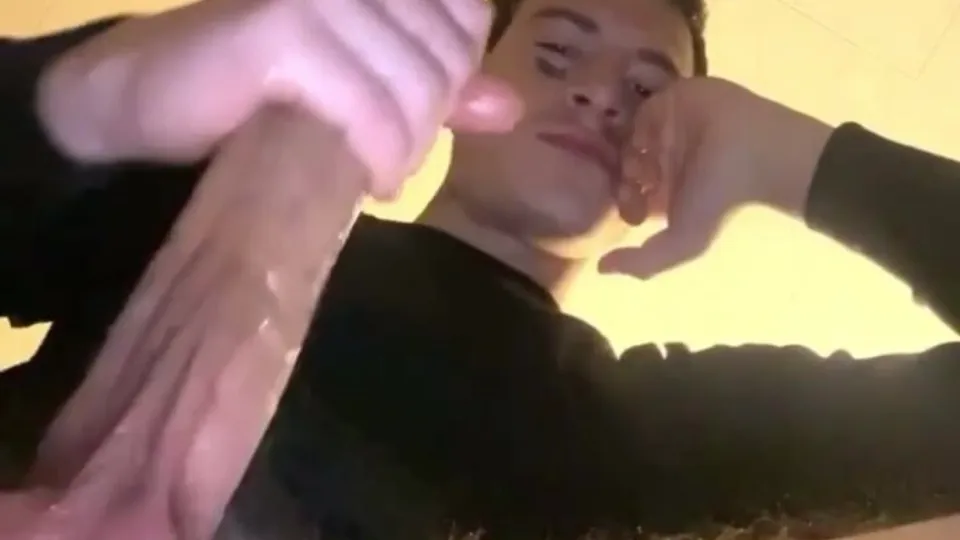 Hung Rican showing off and stroking big dick - ThisVid.com