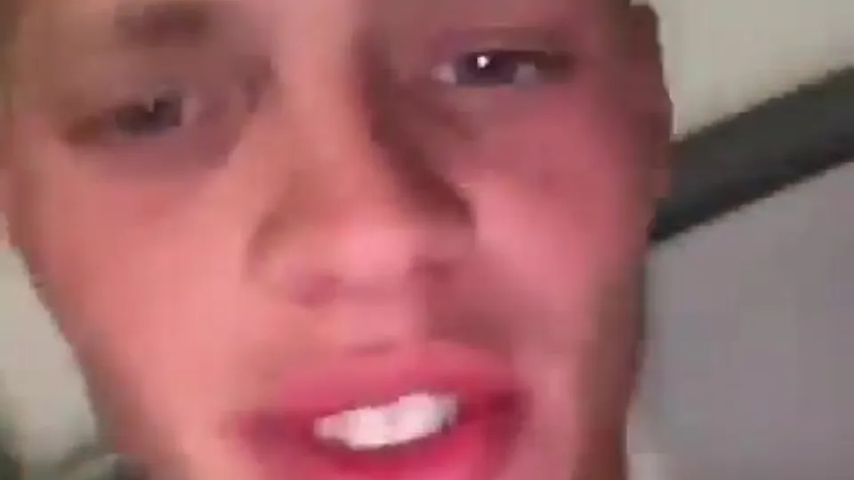 Hung uncut English guy talks dirty and wanks his cock - ThisVid.com