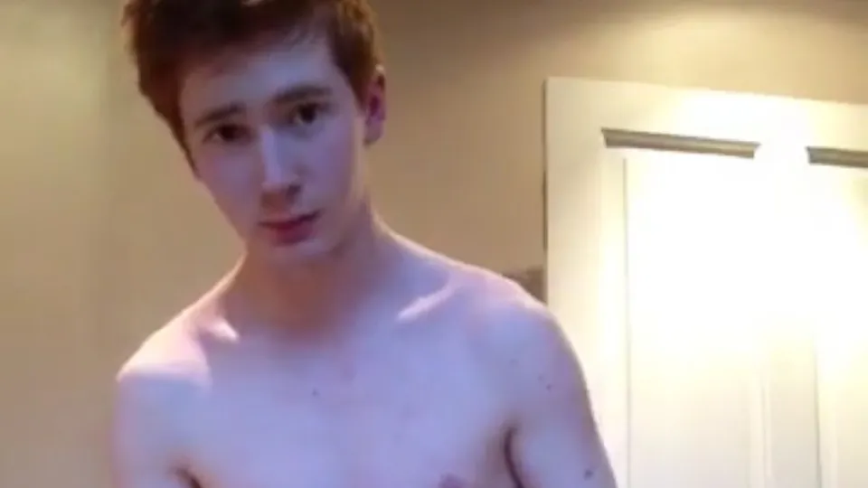 Hung uncut ginger twink strips - ThisVid.com