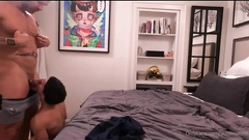 Hunk Daddy Breeds Little Bottom Boy