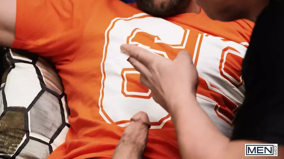 "Hunks & Jocks - A Sensual Tackle and Finish Line Orgasm"