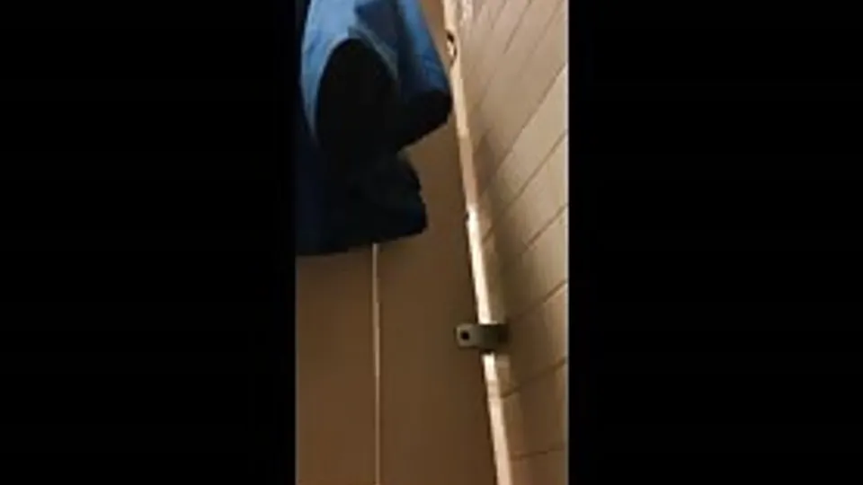 Caught Masturbating in Office Bathroom