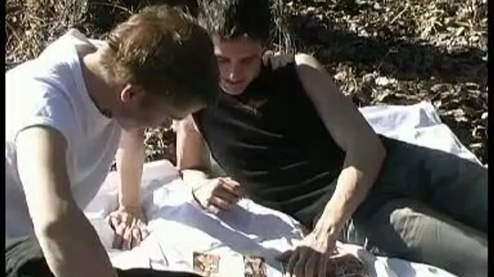 I made him cum in the forest gay porn videos