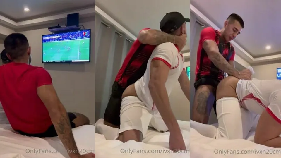 Latin Soccer Star's locker room tryst