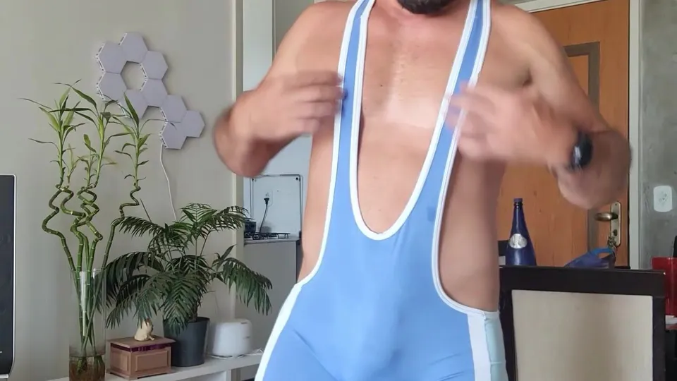Im Horny Using These Singlets - tpowerx - TimanPowerXX - Gay Porn Video