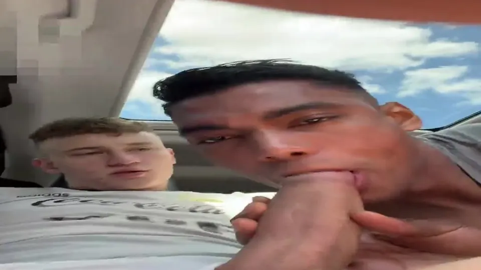 Horny Dick Sucker in Solo Action
