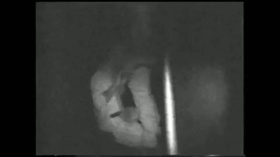In a backroom. Hidden cam. Longer and slower version.