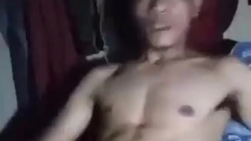Indonesian Man Cums and Shows Pits