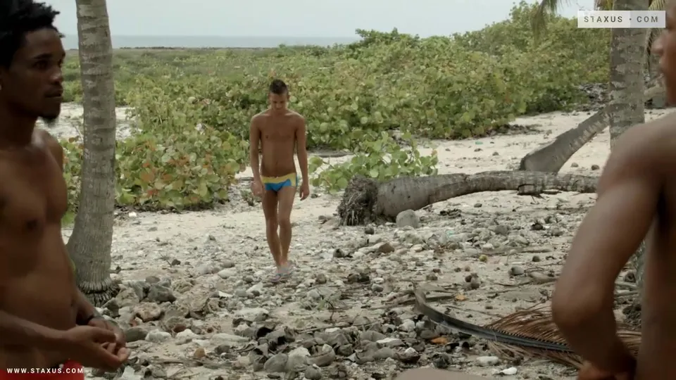 White Boy's Dominican Double Penetration
