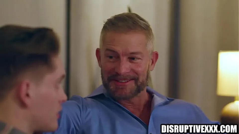 Insecure gay guy fucked by older lover