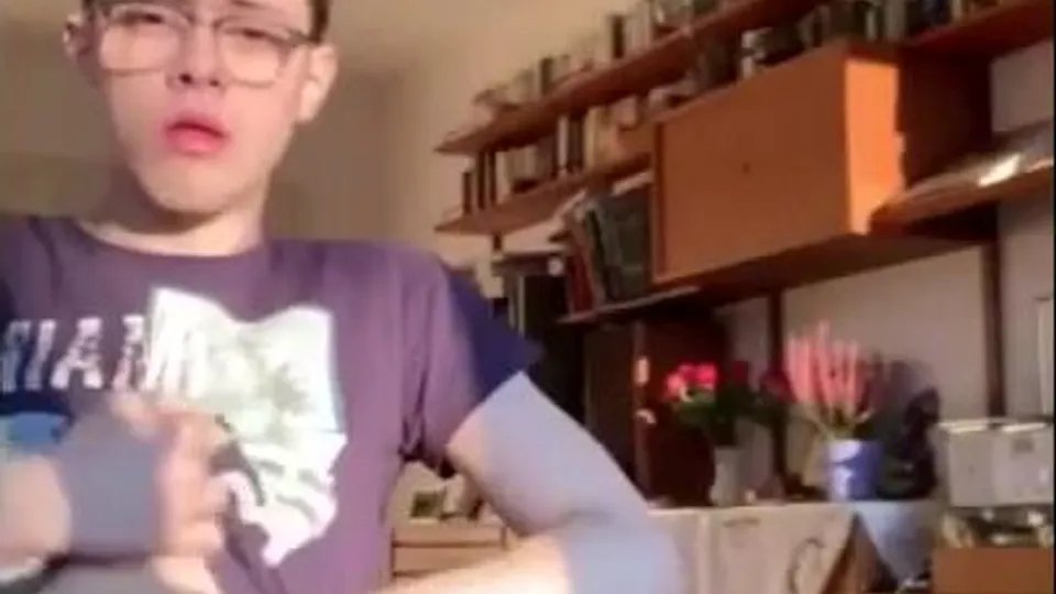 Jack's Close Call: Solo Masturbation