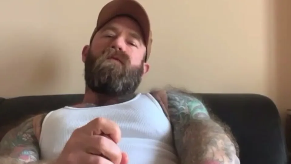 Jack Dixon Wanks His Huge Pierced Cock And Cums - ThisVid.com