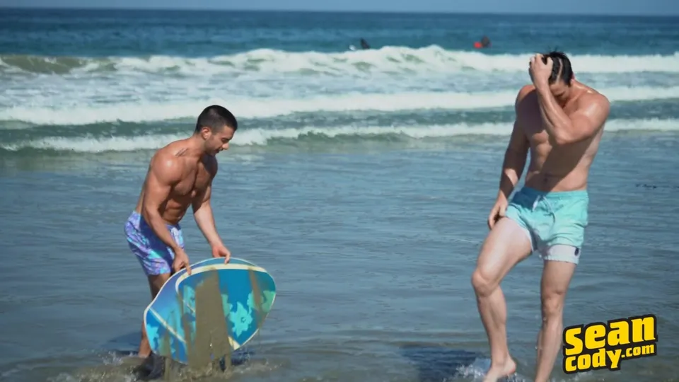 Jax and Manny: Beach Bareback