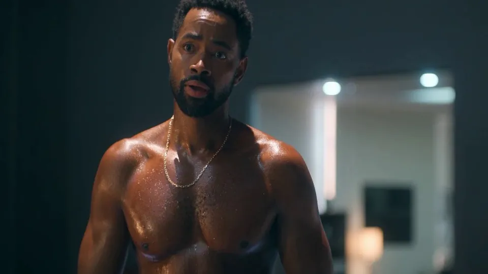 Jay Ellis Shirtless Scene