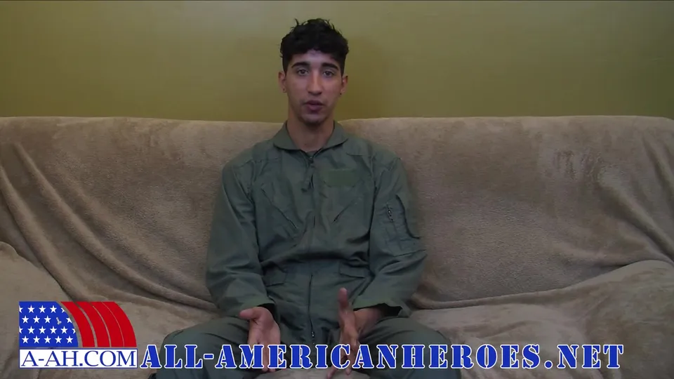 Army Specialist JD's Solo Flight Suit Session
