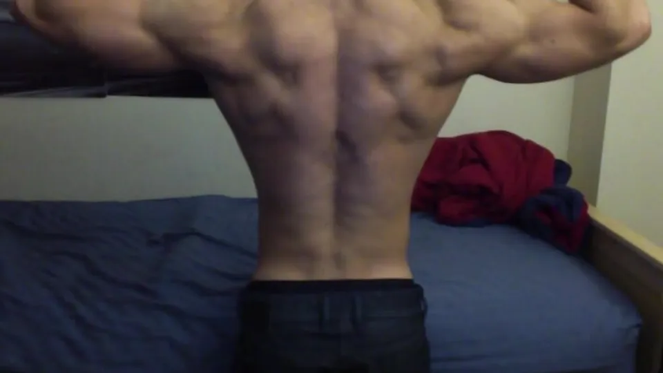 Jean and underwear flexing - ThisVid.com