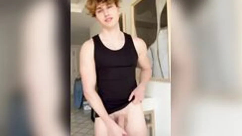 Jerk off in the bathroom