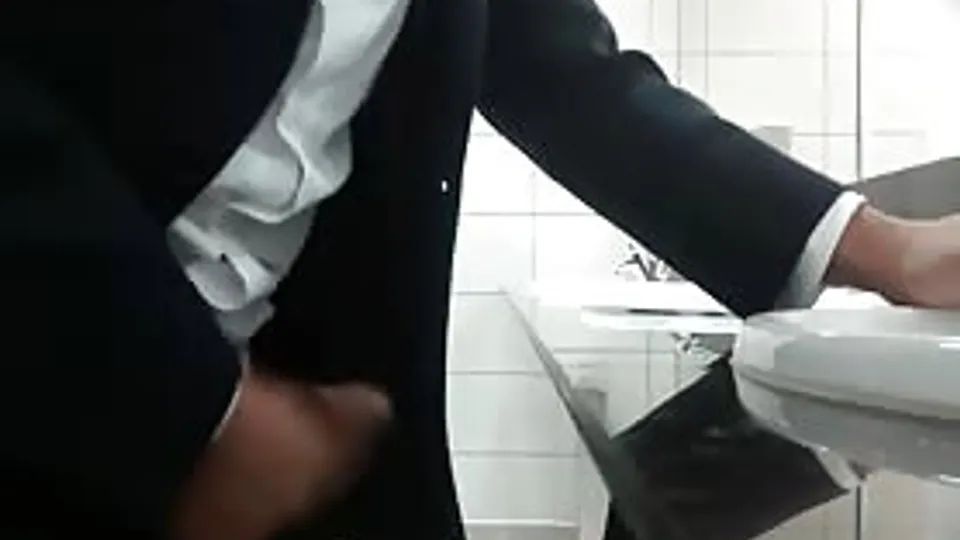 Public Restroom Exhibitionism