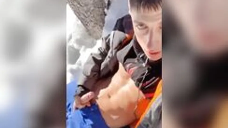 Jerking In The Snow  HH