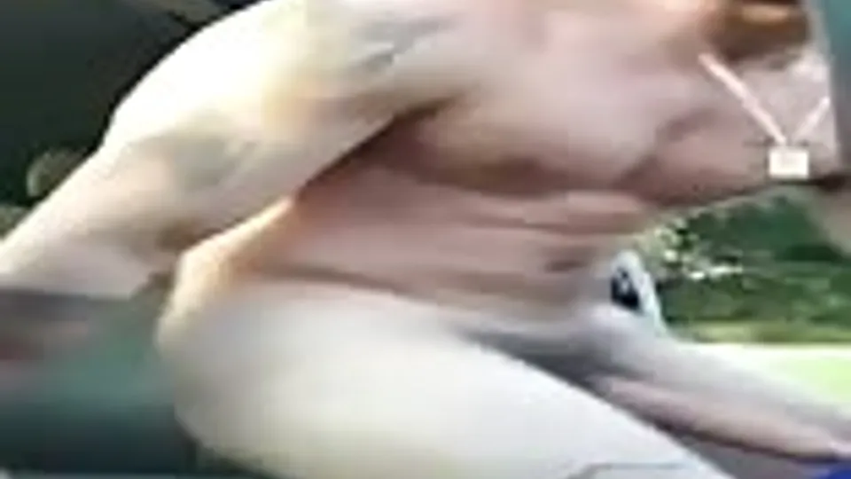 Twink Masturbates in Parking Lot