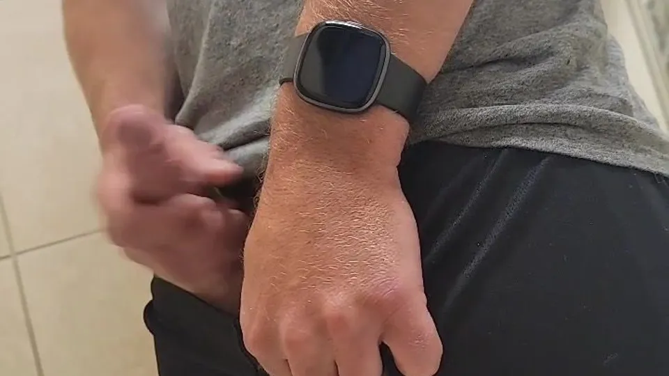 Jerking off w/ married guy in Belk restroom (with cum) - ThisVid.com