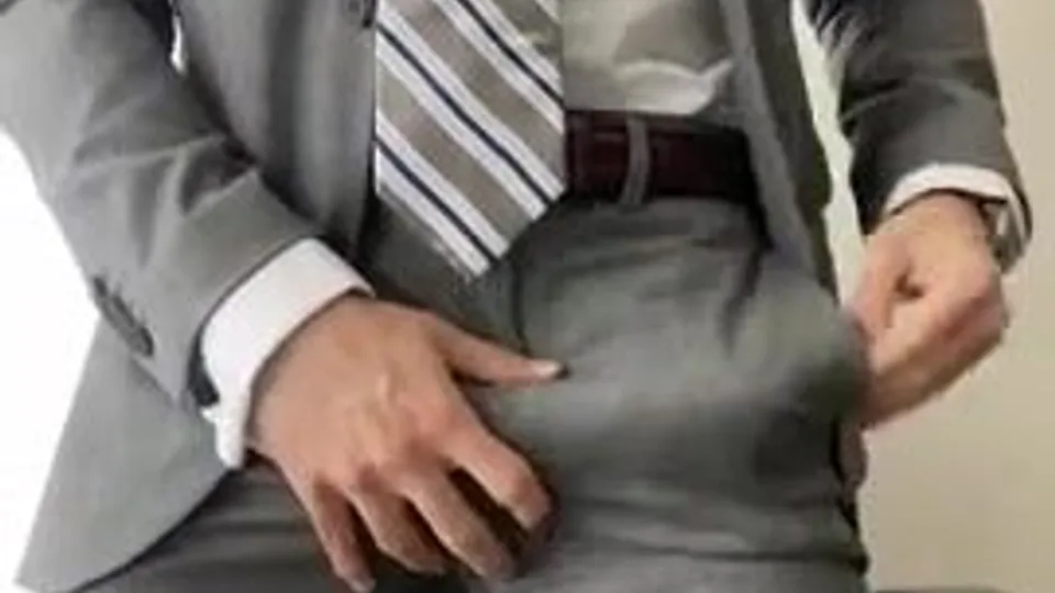 Jerking off while wearing my suit suited daily suiteddaily