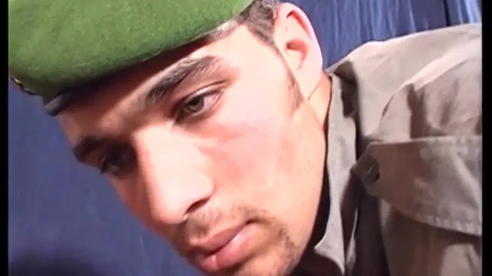 Military Canon with Green Eyes