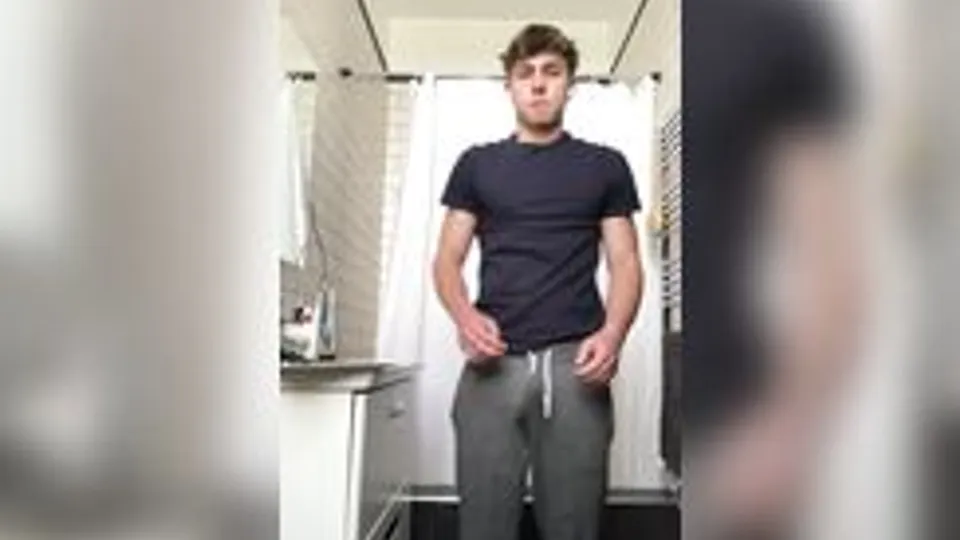 Twink Masturbation in House