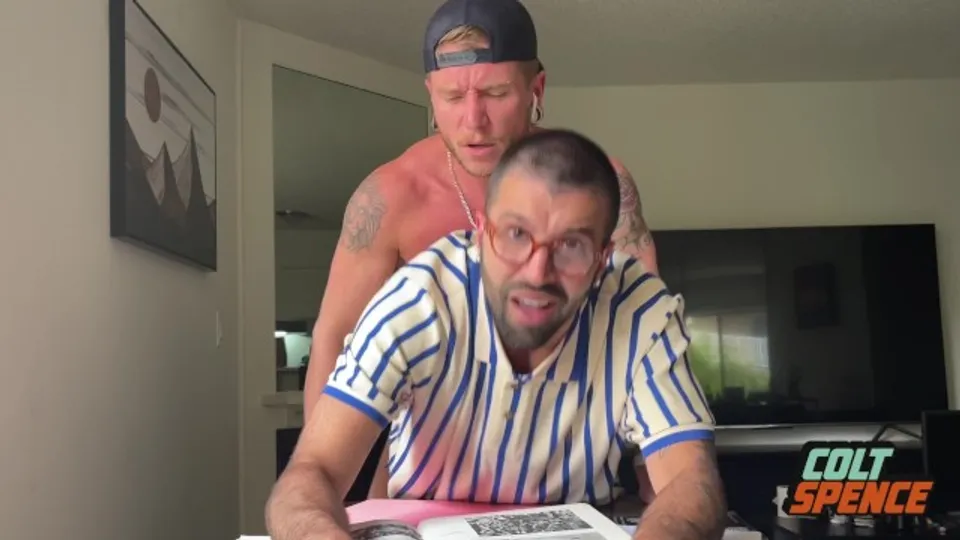 Alpha Jock Colt Seduces Nerdy Professor