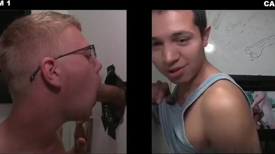 Jock tricked at the glory hole - ThisVid.com