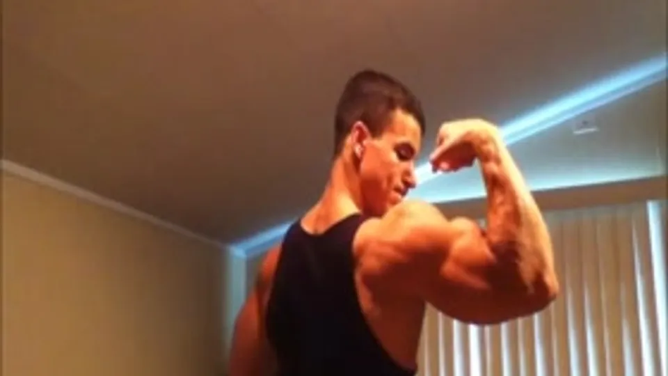 John Hirka Flexing