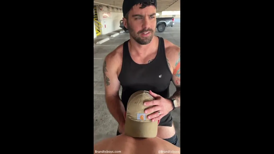 Jordan fucks Nash in a parking garage – JordanxBrandt – BrandtAndNash